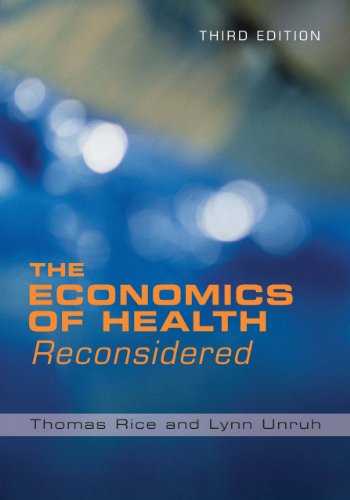 Beispielbild fr The Economics of Health Reconsidered zum Verkauf von Better World Books