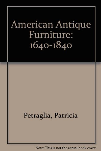 Stock image for American Antique Furniture, 1640-1840 for sale by Better World Books