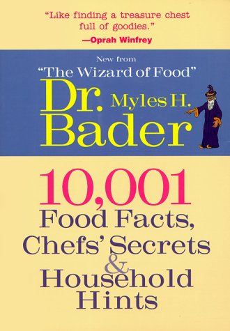 Stock image for 10,001 Food Facts : Chef's Secrets and Hints for sale by Better World Books