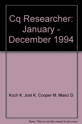 9781568020259: The CQ Researcher Bound Volume 1994