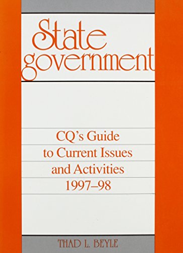 Stock image for State Government, 1997-1998 for sale by Books Puddle