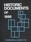 Imagen de archivo de Historic Documents of 1996 a la venta por Better World Books