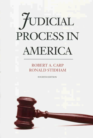 Beispielbild fr Judicial Process in America zum Verkauf von Wonder Book