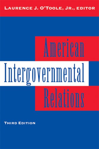 Beispielbild fr American Intergovernmental Relations: Foundations, Perspectives, and Issues zum Verkauf von Wonder Book