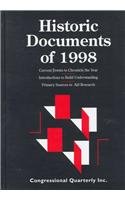 Stock image for Historic Documents of 1998 for sale by Better World Books