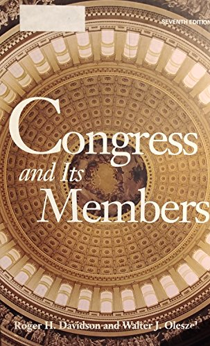 Stock image for Congress and Its Members for sale by dsmbooks