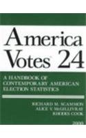 Stock image for America Votes 1999-2000 : A Handbook of Contemporary American Election Statistics for sale by Better World Books: West