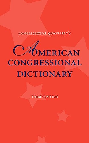 Beispielbild fr American Congressional Dictionary zum Verkauf von Irish Booksellers