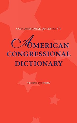 Stock image for American Congressional Dictionary for sale by HPB-Diamond