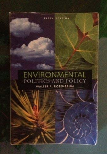 Imagen de archivo de Environmental Politics and Policy a la venta por BooksRun