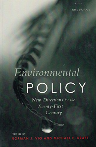 9781568026985: Environmental Policy: New Directions for the Twenty-First Century