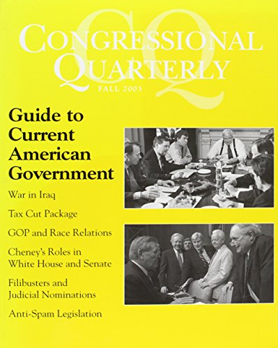 Imagen de archivo de Guide to Current American Government Fall 2003 a la venta por Better World Books