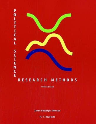 9781568028743: Political Science Research Methods