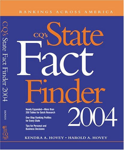 Stock image for Cq's State Fact Finder 2004: Rankings Across America (Cq's State Fact Finder. for sale by Unique Books For You