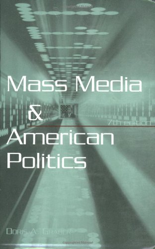 Beispielbild fr Mass Media and American Politics zum Verkauf von Better World Books