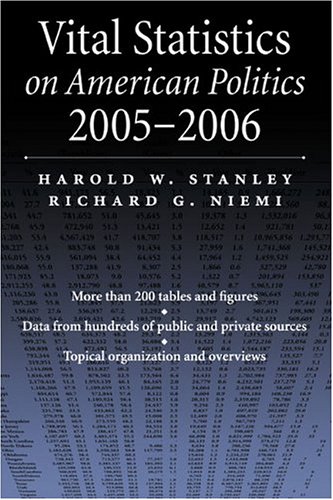Beispielbild fr Vital Statistics On American Politics 2005-2006 zum Verkauf von HPB-Red