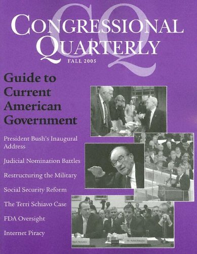 Imagen de archivo de CQ Guide to Current American Government, 2005 Fall a la venta por Better World Books