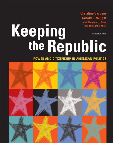 Beispielbild fr Keeping the Republic: Power And Citizenship in American Politics zum Verkauf von Wonder Book