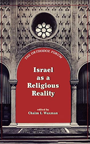 Imagen de archivo de Israel as a Religious Reality a la venta por Ground Zero Books, Ltd.