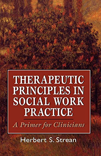 Beispielbild fr Therapeutic Principles in Social Work Practice: A Primer for Clinicians (Master Work) zum Verkauf von Chiron Media