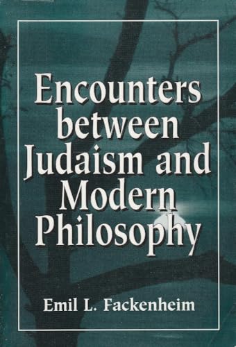 Encounters Between Judaism and Modern Philosophy