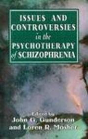 Imagen de archivo de Issues and Controversies in the Psychotherapy of Schizophrenia (The Master Work Series) a la venta por HPB-Red