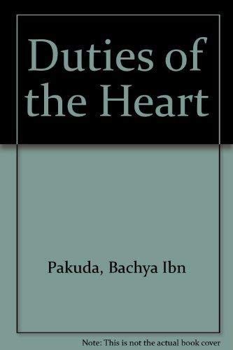 Stock image for The Duties of the Heart for sale by Open Books
