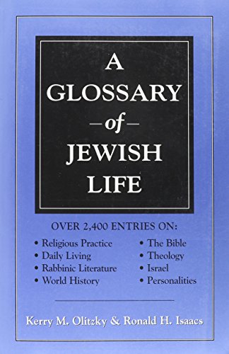 Stock image for A Glossary of Jewish Life for sale by More Than Words