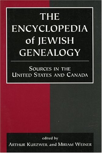 Imagen de archivo de The Encyclopedia of Jewish Genealogy. Volume One: Sources in the United States and Canada. a la venta por Henry Hollander, Bookseller