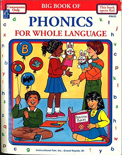 9781568220185: Big Book of Phonics for Whole Language: Consonants Only