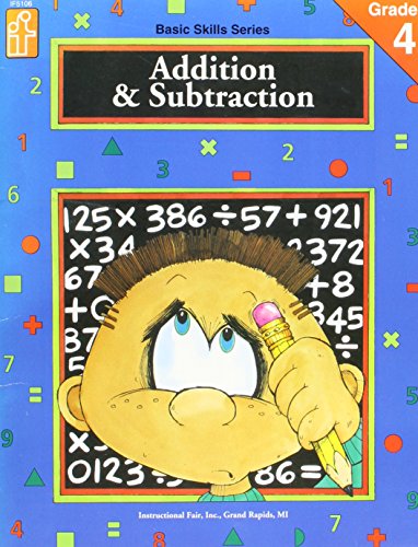 Imagen de archivo de Addition & Subtraction, Grade 4 a la venta por SecondSale