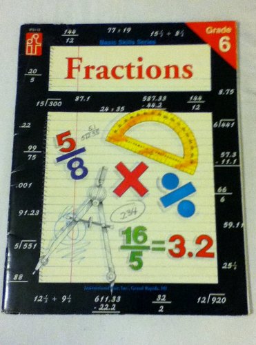 Stock image for Fractions, Grade 6 for sale by ThriftBooks-Dallas