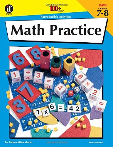 Stock image for Math Practice, Grades 7-8 for sale by Better World Books