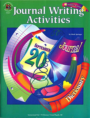 Journal Writing Activities, Middle School (9781568222844) by Karwowski, Cindy