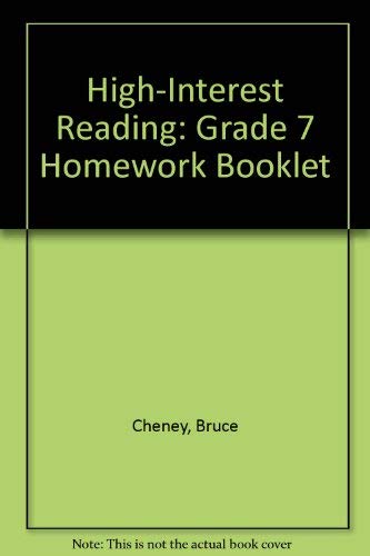 Stock image for High-Interest Reading: A Homework Booklet, Grade 7 for sale by Wonder Book