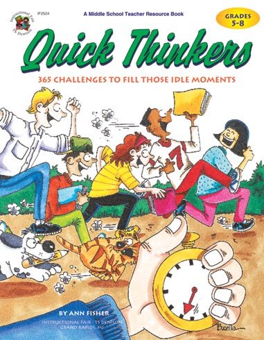 Imagen de archivo de Quick Thinkers : 365 Challenges to Fill Those Idle Moments a la venta por Better World Books