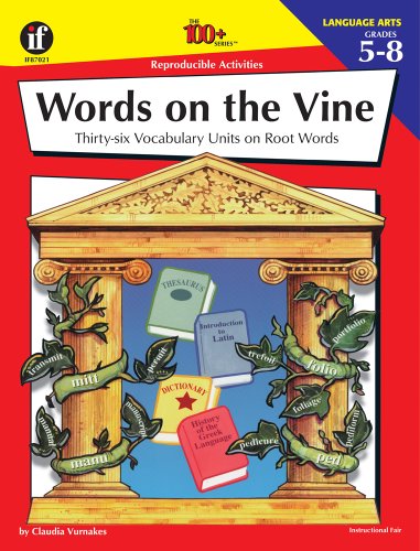 Imagen de archivo de Instructional Fair Words on the Vine Activity Book, Grades 5 to 8 (The 100+ Series ) a la venta por BooksRun