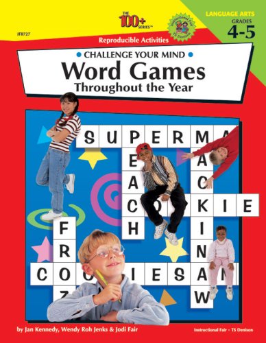 Stock image for Challenge Your Mind - Word Games - Grades 4 to 5 for sale by HPB Inc.