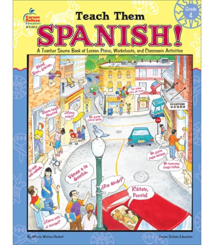 Stock image for Teach Them Spanish!, Grade 4 for sale by Revaluation Books