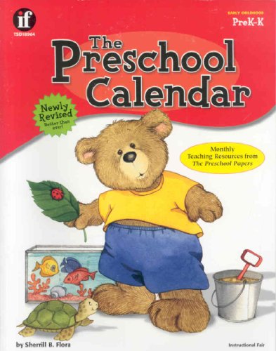 Imagen de archivo de The Preschool Calendar a la venta por Your Online Bookstore