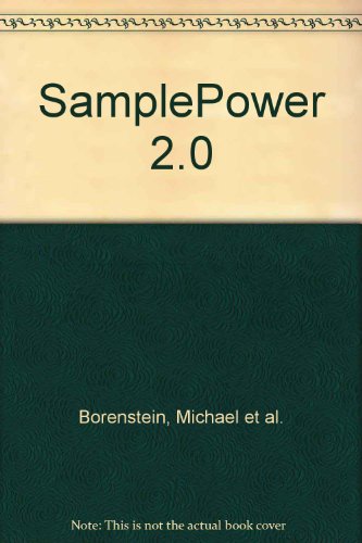 Beispielbild fr SamplePower 2.0 zum Verkauf von HPB-Red