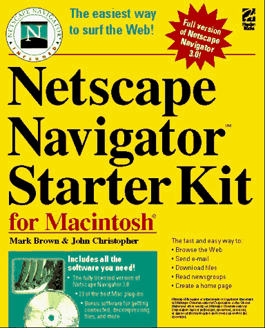 Stock image for Netscape Navigator Starter Kit for Macintosh for sale by Irish Booksellers