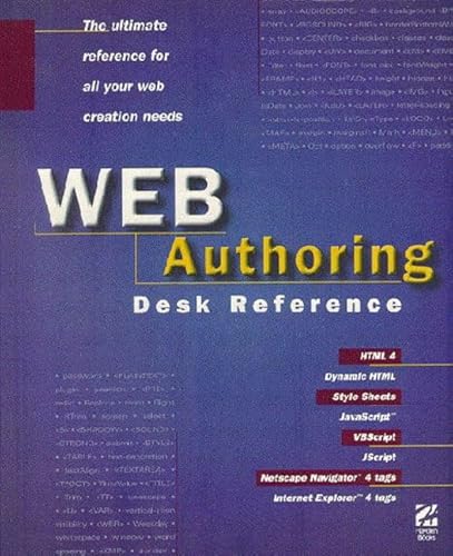 Imagen de archivo de Web Authoring Desk Reference a la venta por Wonder Book