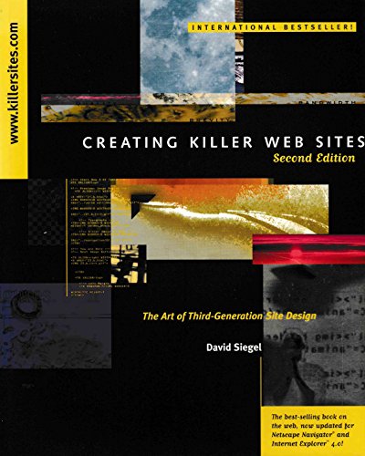 Beispielbild fr Creating Killer Web Sites zum Verkauf von WorldofBooks