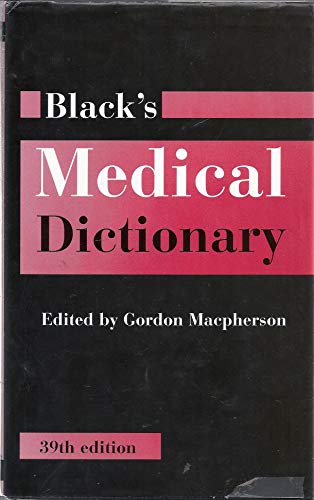 Stock image for Black's Medical Dictionary for sale by Irish Booksellers