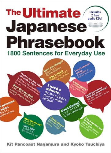 Stock image for The Ultimate Japanese Phrasebook: 1800 Sentences for Everyday Use for sale by Books Unplugged