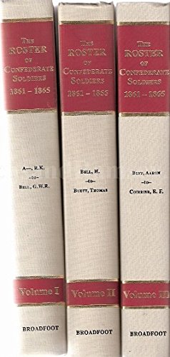 Stock image for The Roster of Confederate Soldiers: 1861-1865, 16-Volume Set for sale by Browse Awhile Books