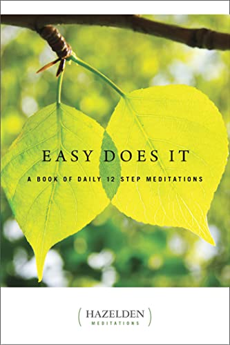 Imagen de archivo de Easy Does it:A Book of Daily 12 Step Meditations a la venta por Blackwell's