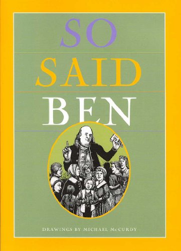 Beispielbild fr So Said Ben zum Verkauf von Better World Books: West