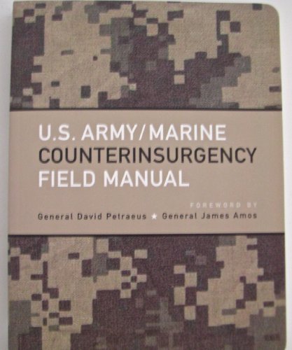 Beispielbild fr US Army/Marine Counterinsurgency Field Manual zum Verkauf von Better World Books